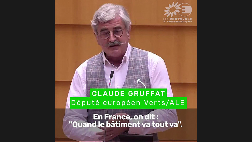 Faisons enfin de la construction une locomotive pour le social, le climat et l’environnement ! @gruffat_claude #EPlenary #PlenPE #GreenDeal #FranceRelance #InvestEU